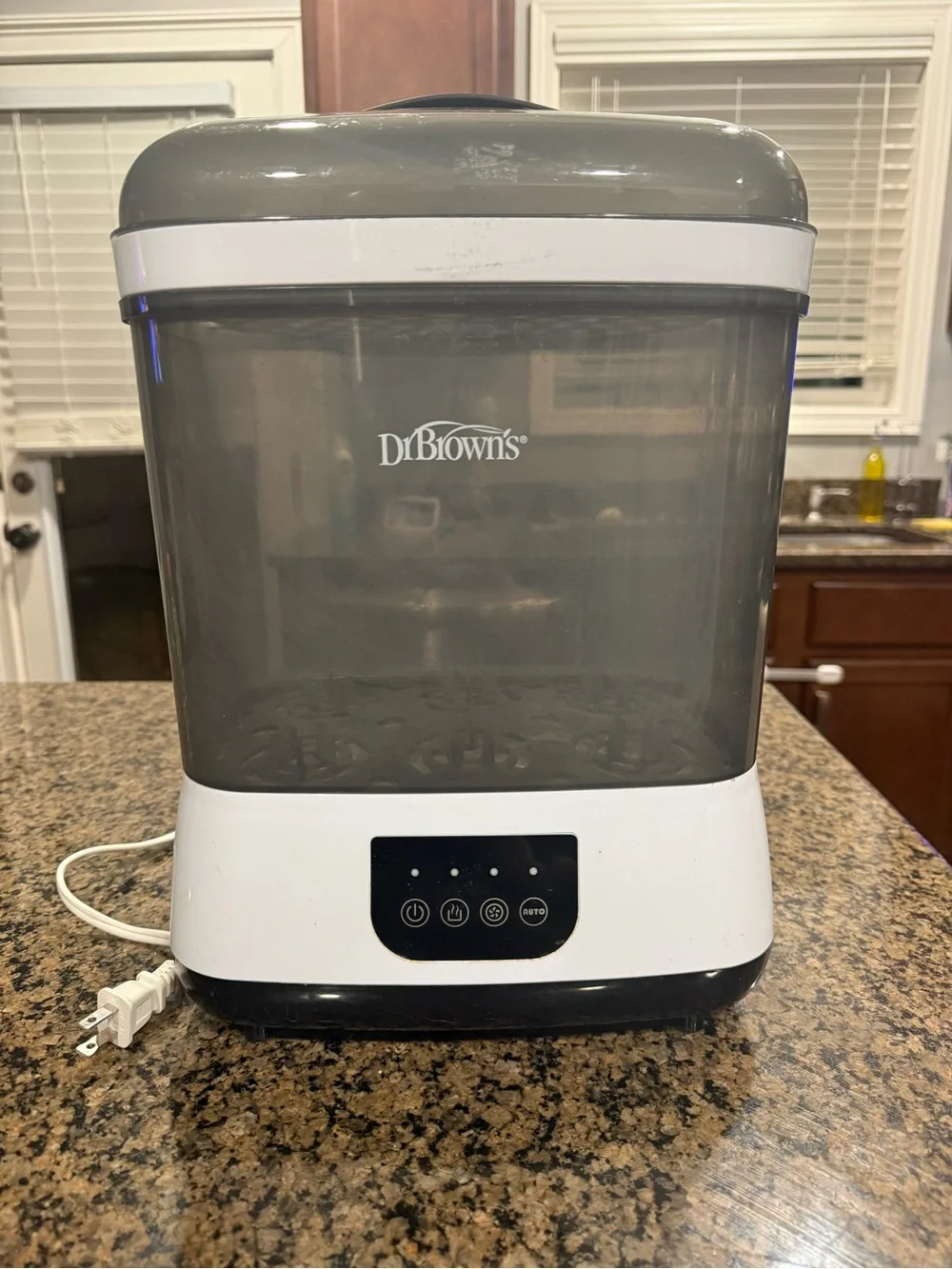 Dr. Brown's Gray and White Electric Steam Sterilizer
